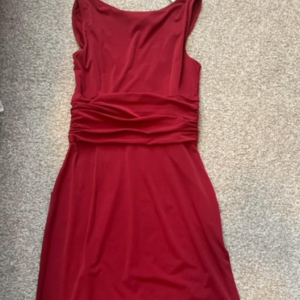 LOFT red dress - Picture 5 of 5